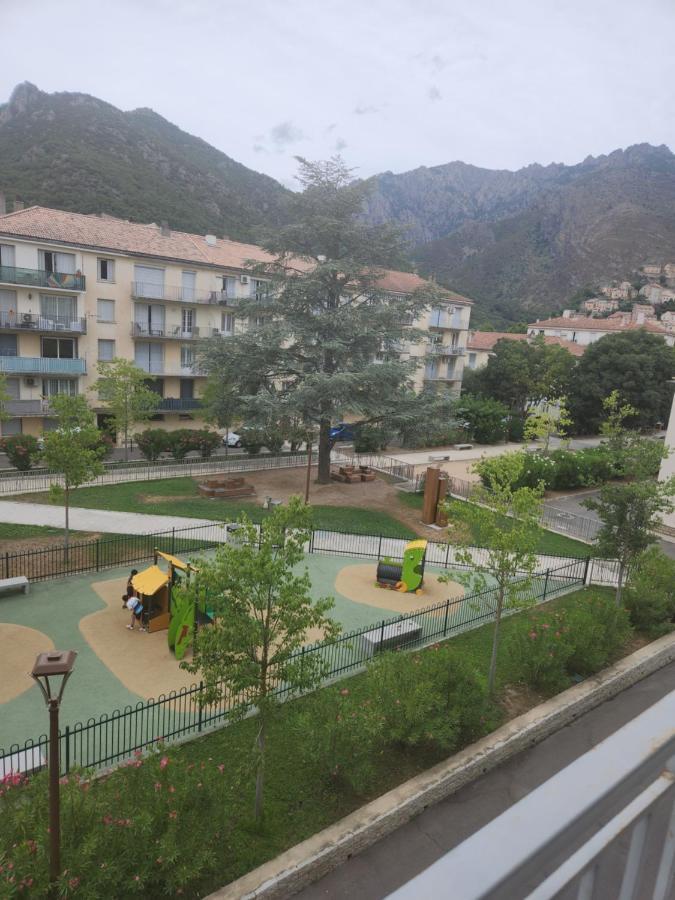 Agreable Appartement F3 Climatise Corte  Esterno foto
